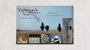 Cowgirls Promise Accessories Ad Design