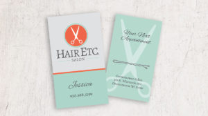 Hair Etc. Salon Branding