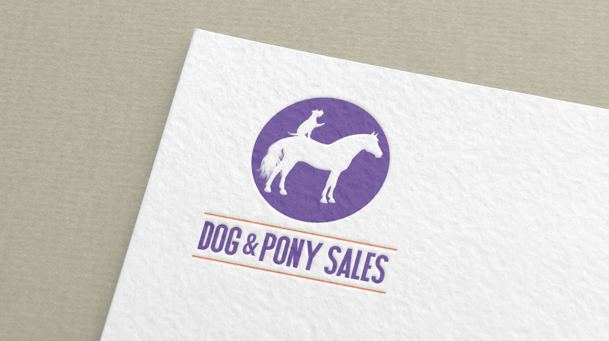Dog & Pony Sales Logo